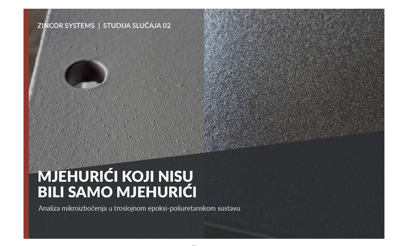 Mikroizbočenja u troslojnom zaštitnom sustavu